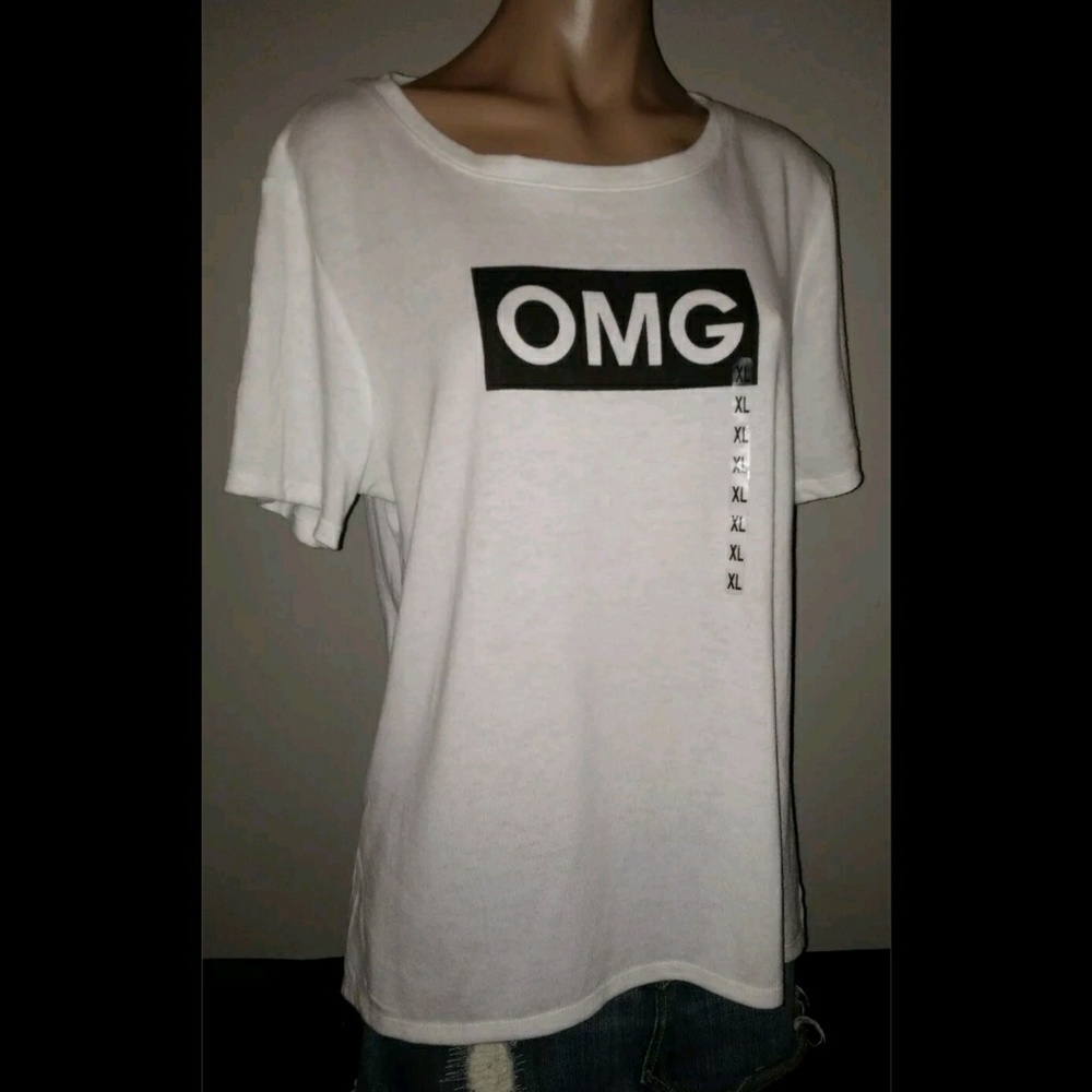 STRANDED OMG OH MY GOD GRAPHIC TEE CREAM SHIRT